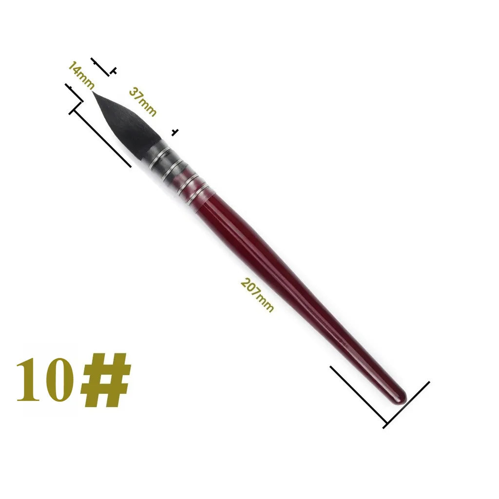 FANBAO 1Pcs Hand-Painting Brushes Professional Watercolor Brush Wood Pen for WaterColor Painting Drawing Art Supplies Artist - Sun Studio