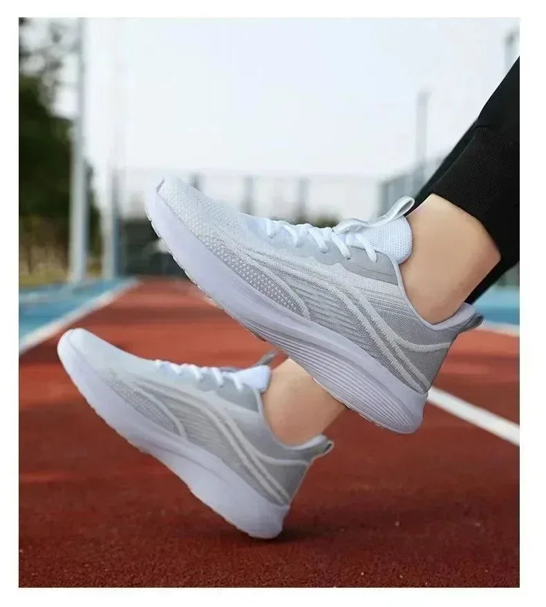 Casual Running Summer Fashion Anti Slip Hiking Mesh Breathability Athletic Shoe Tennis Woman Trend 2025 Woman Sneakers Couple - Sun Studio