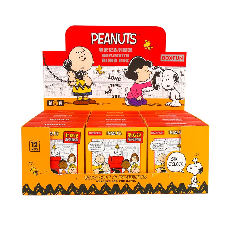 Genuine Maihe And Snoopy Peanuts Watch Blind Box Friends Joint Collection Trendy Peripheral Watches Collect Children'S Gifts - Sun Studio