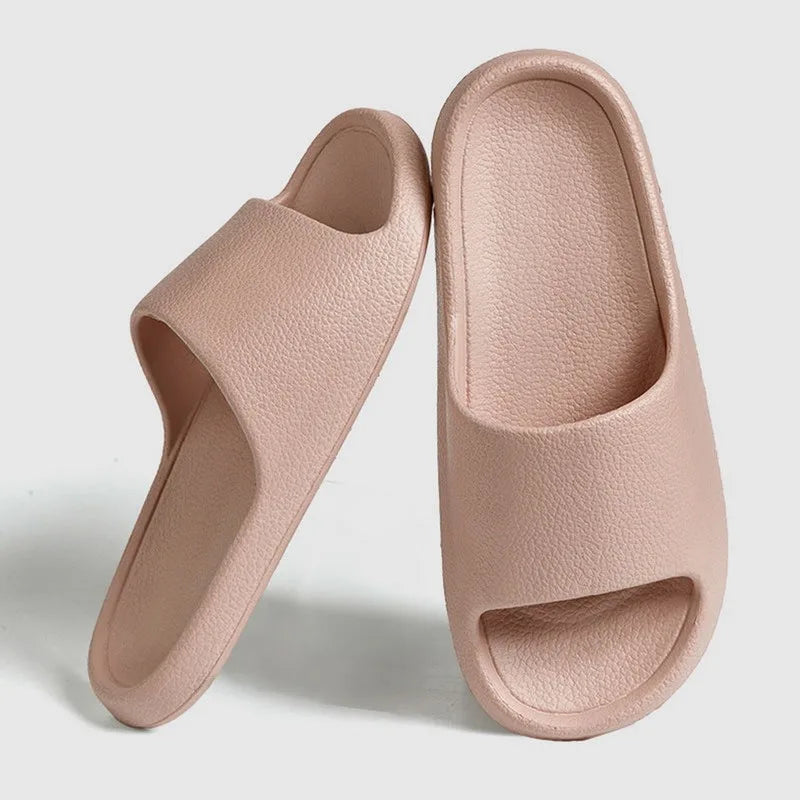 Summer NEW Slippers For Men Women Eva Soft Bottom Slippers Indoor House Slides Flat Sandals Outdoor Beach Shoes Man Flip Flops