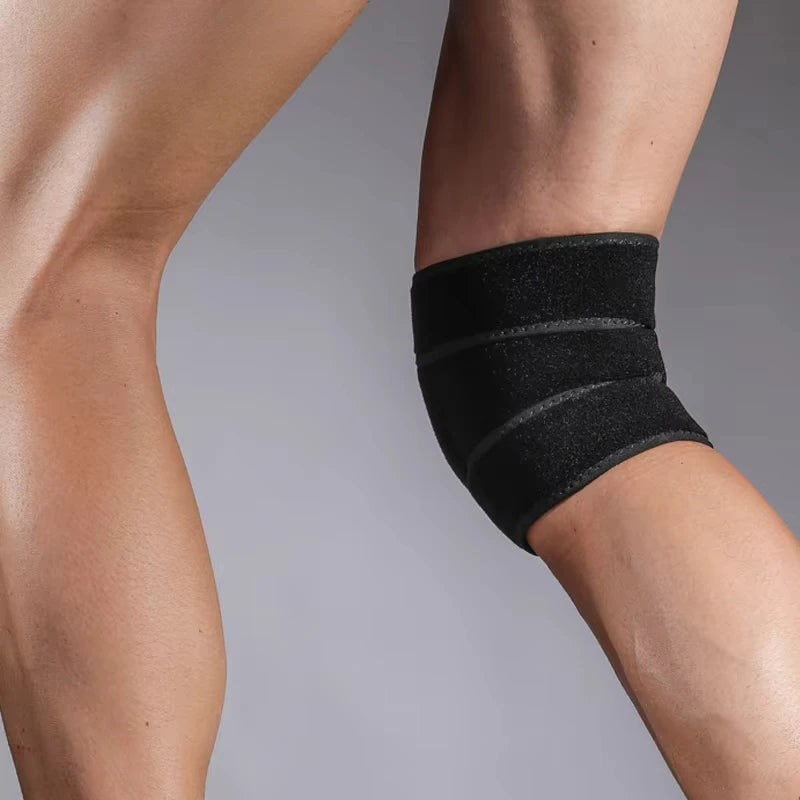 1 piece of sports and fitness knee pad, knee cap with adjustable knee support - Sun Studio