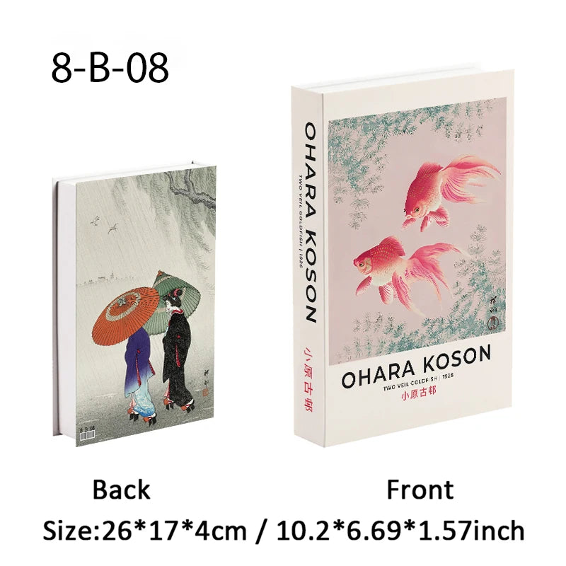 Matisse Fake Books For Decoration Storage Box Abstract Coffee Table Books Luxury Bedroom Decorative Book Bauhaus Boho Home Decor