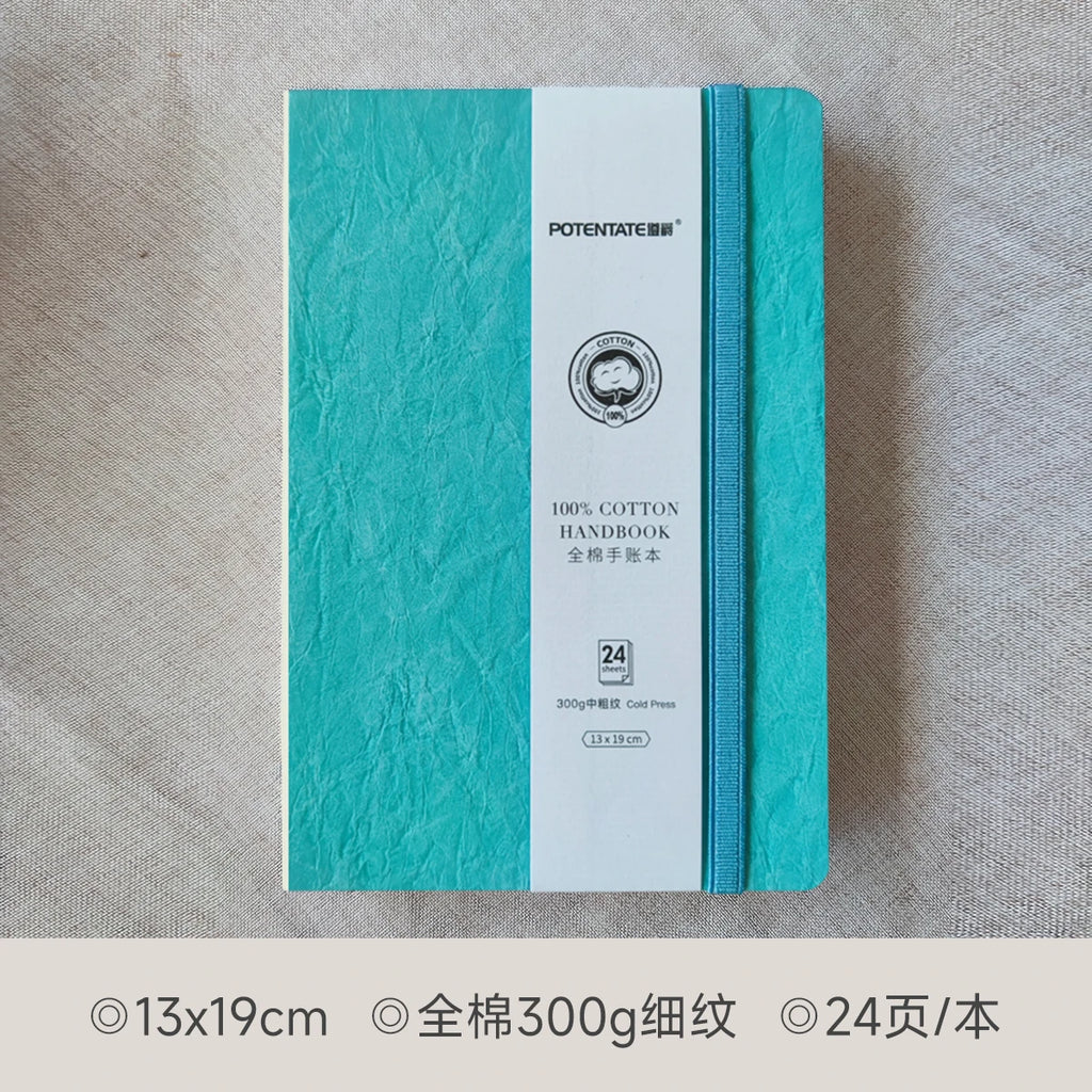 POTENTATE Watercolor 100% Cotton Paper Pad 24 Sheets10x10cm/9x14cm/13x19cm Artists Beginners Watercolor Sketchbook Drawing Paper - Sun Studio