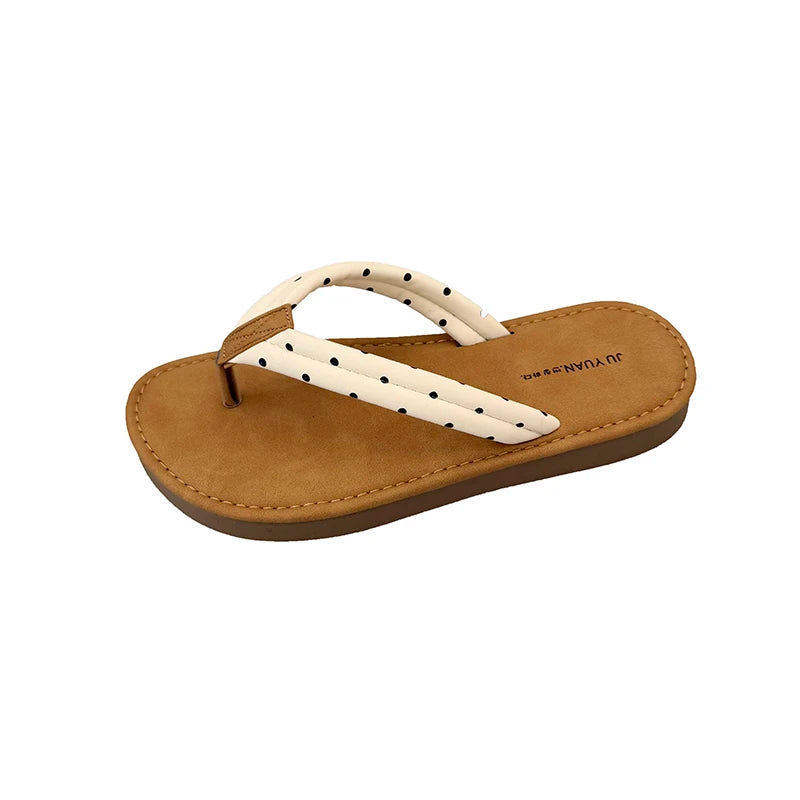 Women's Sandals Summer New Beach Flat Shoes Casual Comfortable Non-Slip Wear-Resistant Slippers Zapatillas Mujer - Sun Studio