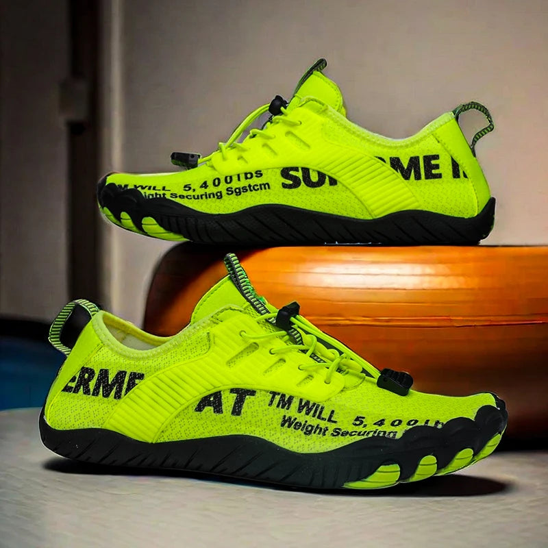 Men's and Women's Non-Slip Beach Shoes, Anti-Cut Water Shoes, Quick-Drying Water Shoes, Swimming and River-Tracing Shoes, Outdoor Climbing, Jump Rope, Mountaineering, Fitness and Sports Training Shoes - Sun Studio