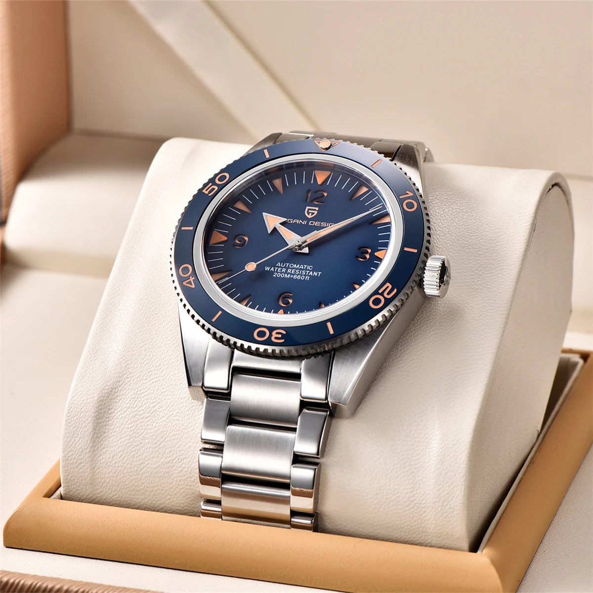 2026 New PAGANI Design 41mm Men's Automatic Mechanical Watch Classic Retro 200m Waterproof Business Sports Watches Reloj Hombre - Sun Studio