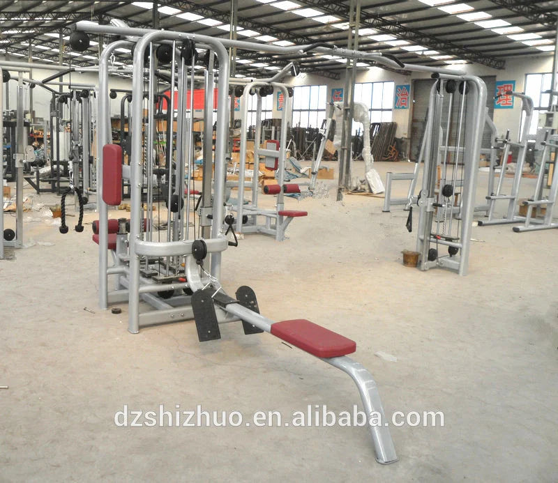Multi Functional Commercial Gym Exercise Fitness Equipment Multi Jungle 5 Stations - Sun Studio