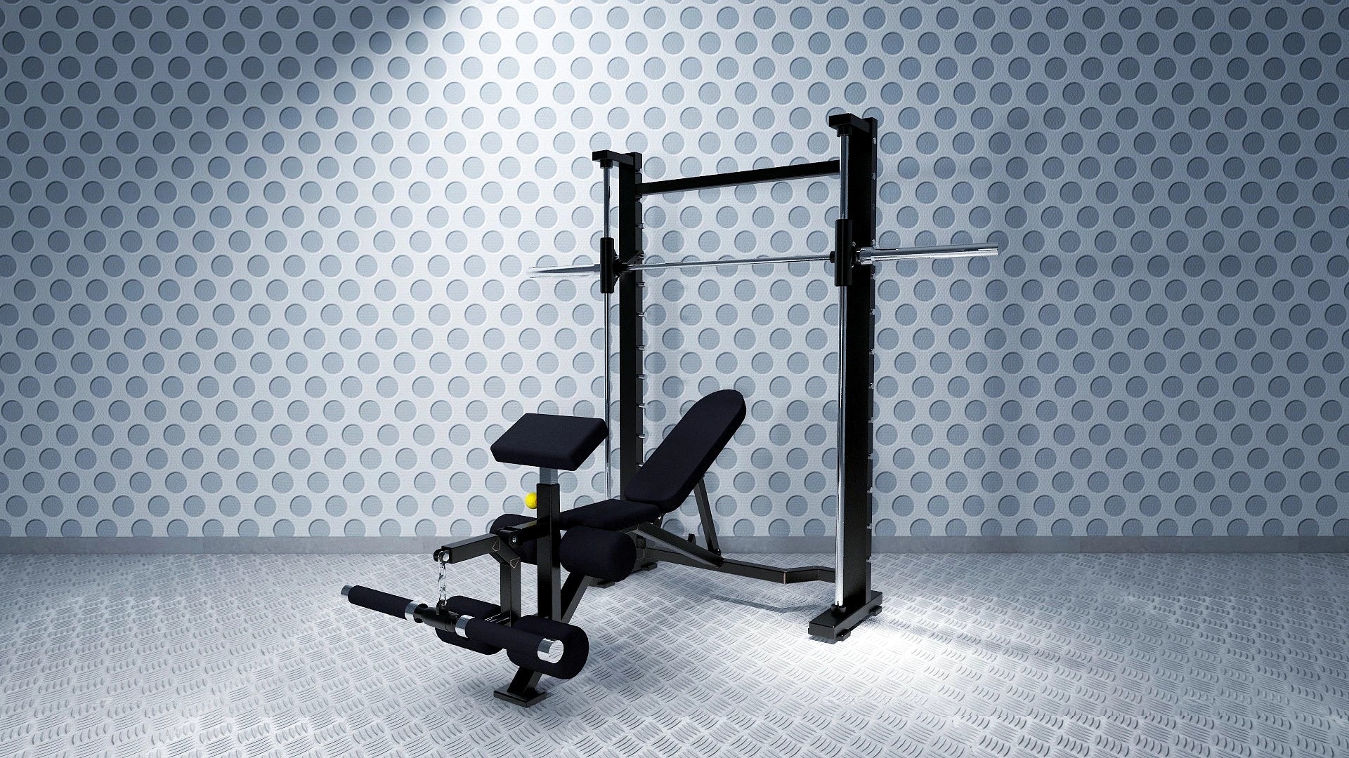 Commercial Professional Gym Use Fitness Equipment Home Comprehensive Training Machine For Pull Up Squat Bench Press And Sit Up - Sun Studio