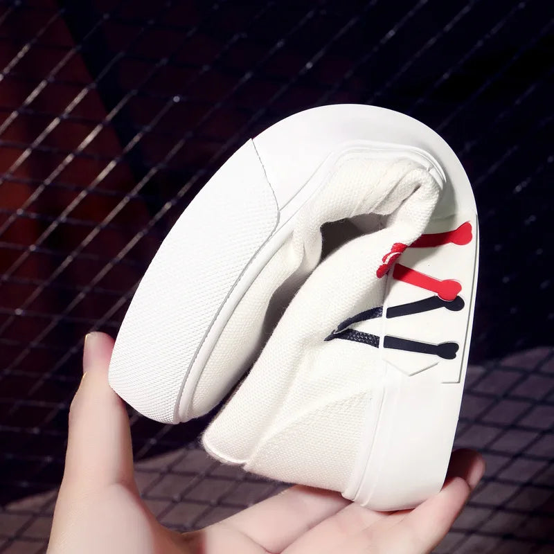 2023 New Canvas Shoes Men Summer Classic Loafers Men Casual Shoes Breathable Lazy Walking Flat Men Shoes Sneakers Plus Size 47 - Sun Studio