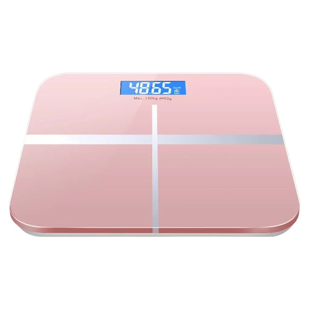 Weight Loss Weighing Device LED Display Smart Body Weight Scale USB Charging Precision Electronic Scale for Home Office Adult - Sun Studio