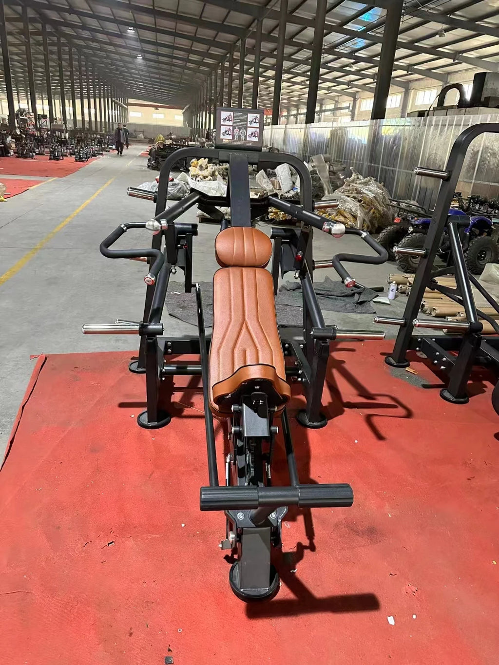 Gym strength equipment Chest pushing and high back training  and lying posture device commercial multi-functional leg flexion - Sun Studio