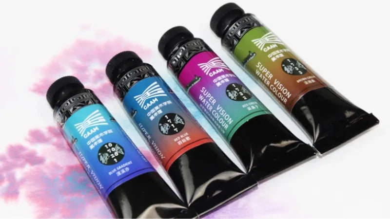 10/12 Color Layered Color 2/3mL Wet Separate Watercolor Pigment Artist Level Art Transparent Painting/Chinese Painting Creation - Sun Studio