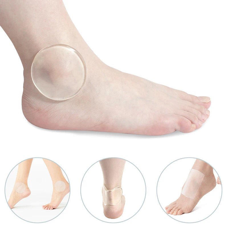 2/8pcs Ankle Gel Pads Sports Ankle Support Cushion And Protection For Ice Skating, Hockey, Roller Skating, Hiking, Riding, Ski - Sun Studio