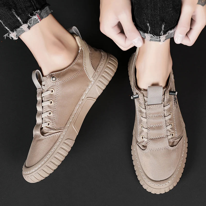 new cloth shoes men's shoes men's casual shoes breathable ice silk cloth shoes men sneakers zapatos deportivos shoes for men - Sun Studio