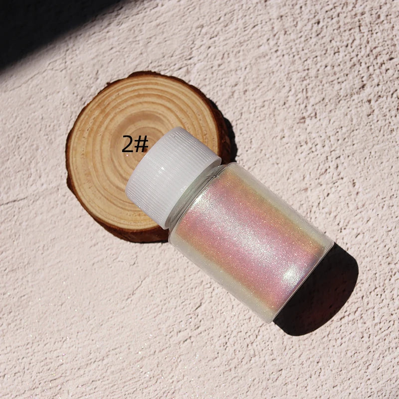Chameleon Pigments Acrylic Powder Coating Dye Magic Discolored Pearlescent for Crafts Car Automotive Painting Decoration Arts