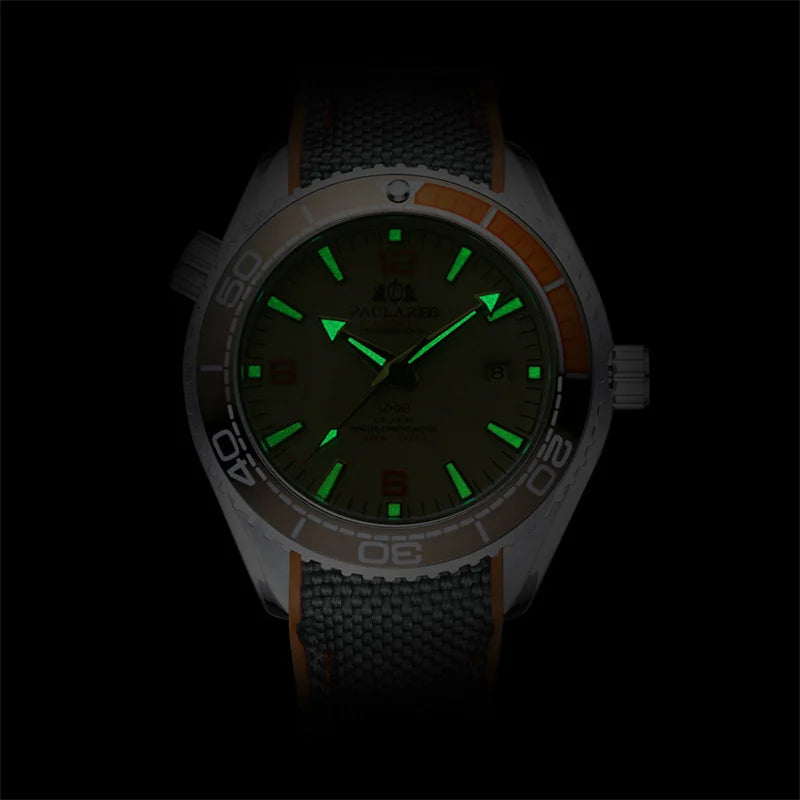 Luxury Automatic Mens Watch High Quality Mechanical Self Wind Movement Rubber Strap Waterproof Luminous Calendar Mens Watches - Sun Studio