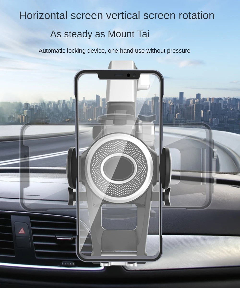 Heavy Duty Phone Mount for Car Windshield Dashboard Long Arm Suction Cup Phone Stand Holder 4.7-6.8inch Smartphone GPS Mount - Sun Studio