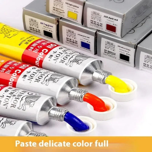 45ml Oil Paint Transparent Tube Fast Drying White Gold Silver Professional Color Painting Supplies For Artists Student Beginners - Sun Studio