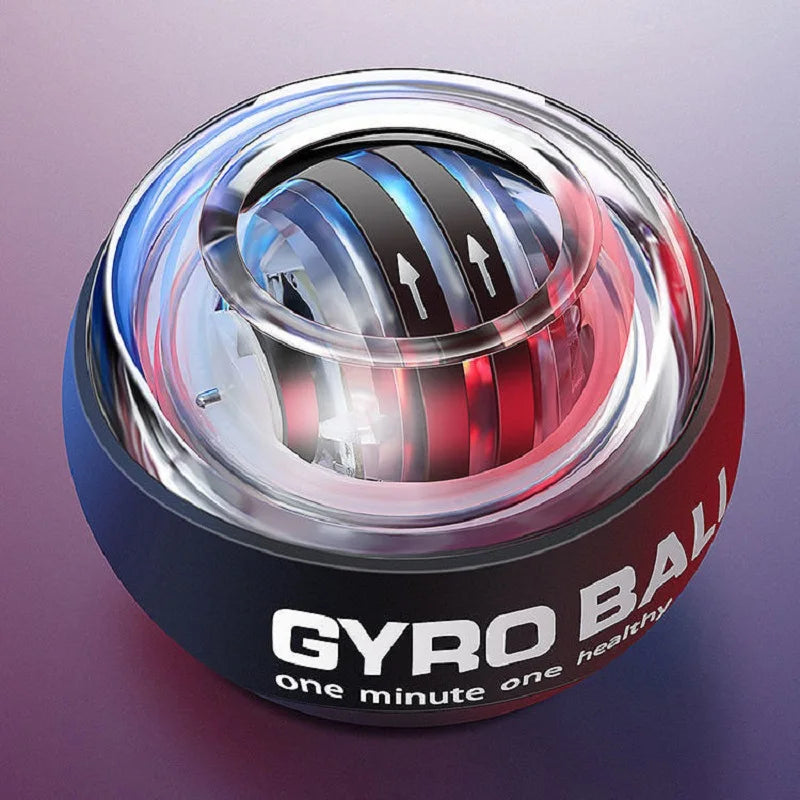 Self-start Wrist Force Ball Powerball Forearm Trainer Muscle Fitness Equipment Gyroscope Power Ball Gyro Wrist Booster Trainer - Sun Studio