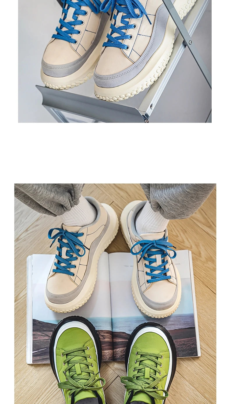 2025 Men Canvas Shoes Casual Shoes Street Fashion Youth Flat Skate Shoes Sneakers Loafers New Summer Breathable Comfortable Wild - Sun Studio