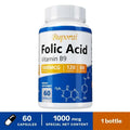Folic Acid Supplement - Heart Health, Nervous System Health, Prenatal Support - Sun Studio