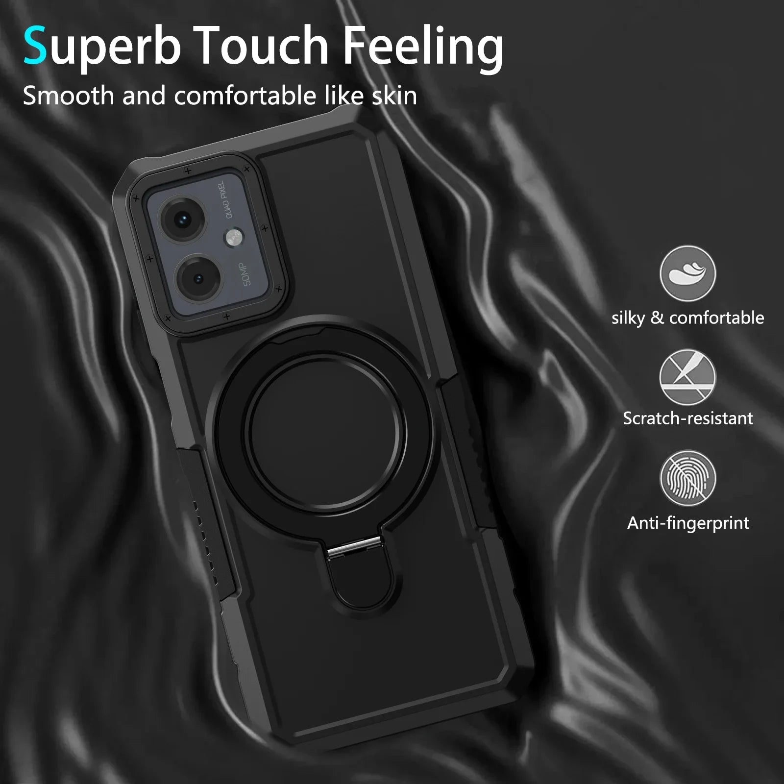 Military Grade Armor Case For Motorola Moto E14 G04S G04 G24 G54 G14 G84 G22 E13 Cover Shockproof Stand Holder Coque Shell Funda - Sun Studio
