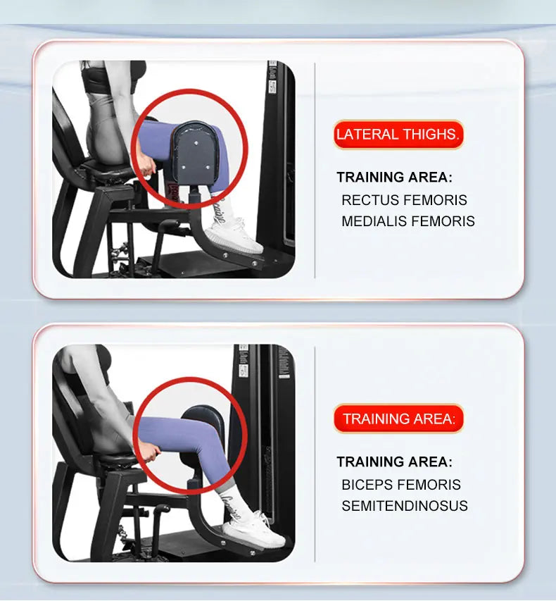 Gym Fitness Sports Machine Steel Hip Abductor & Double Functional Adductor For Leg Workout - Sun Studio