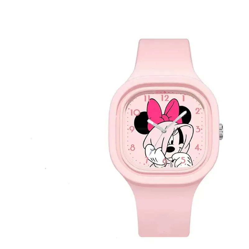 New Mickey Minnie Mouse Children Watches Kids Boy Girl Cute Anime Cartoon Primary  School Student Fashion Watch birthday gifts - Sun Studio
