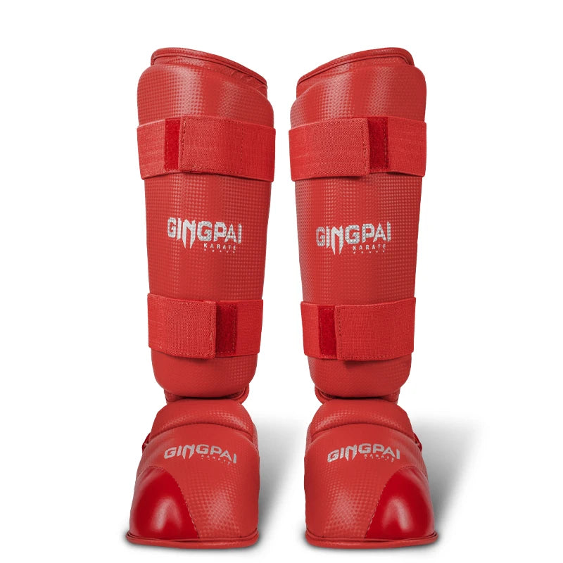 Taekwondo Karate Boxing Leg Hand Foot Protector Set Boxing Gloves Sparring Gear Shin Guard Sports MMA Kids Adults Equipment - Sun Studio