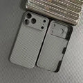 Real Carbon Fiber Phone Case for iPhone 17 Pro Mobile Ultra Slim Tough Cover Aramid Fiber for Iphone17 Pro Cover Carbon Fiber - Sun Studio