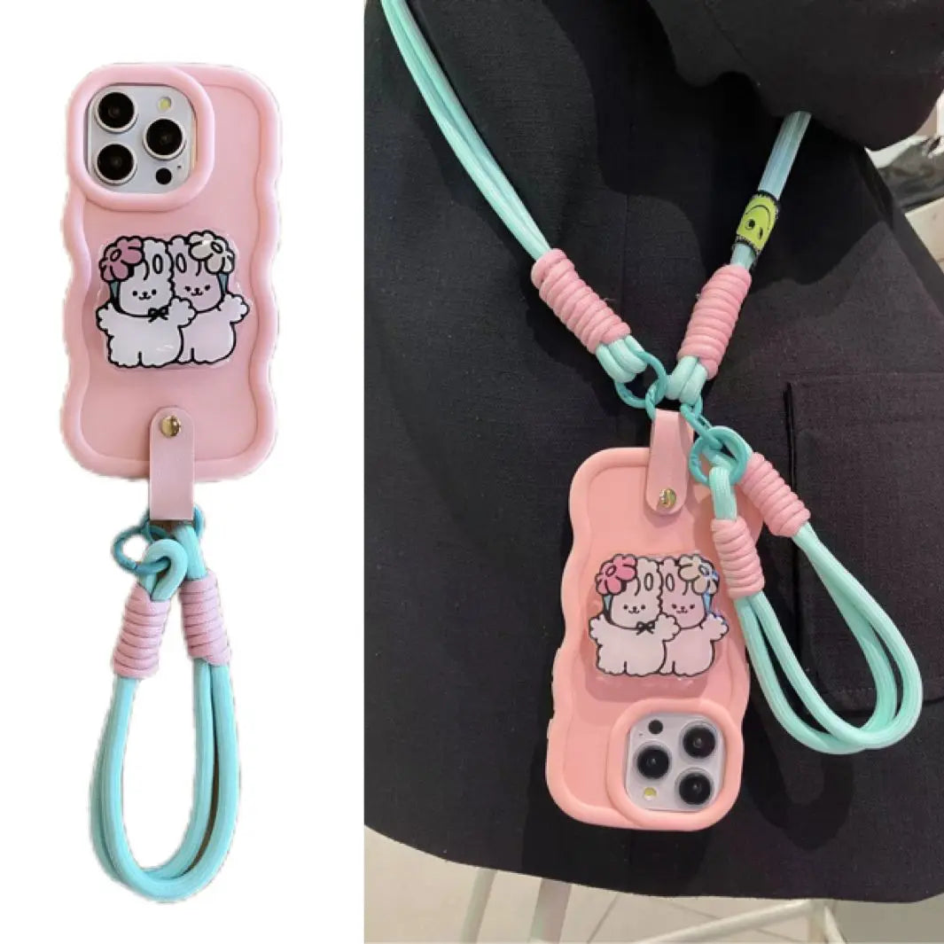 Crossbody Lanyard Silicone Soft Case For OnePlus 13 12 11 12R 11R Nord 4 CE 4 3 2 2T CE4 CE3 CE2 Lite ACE3 N20 5G N20SE N300 N30 - Sun Studio