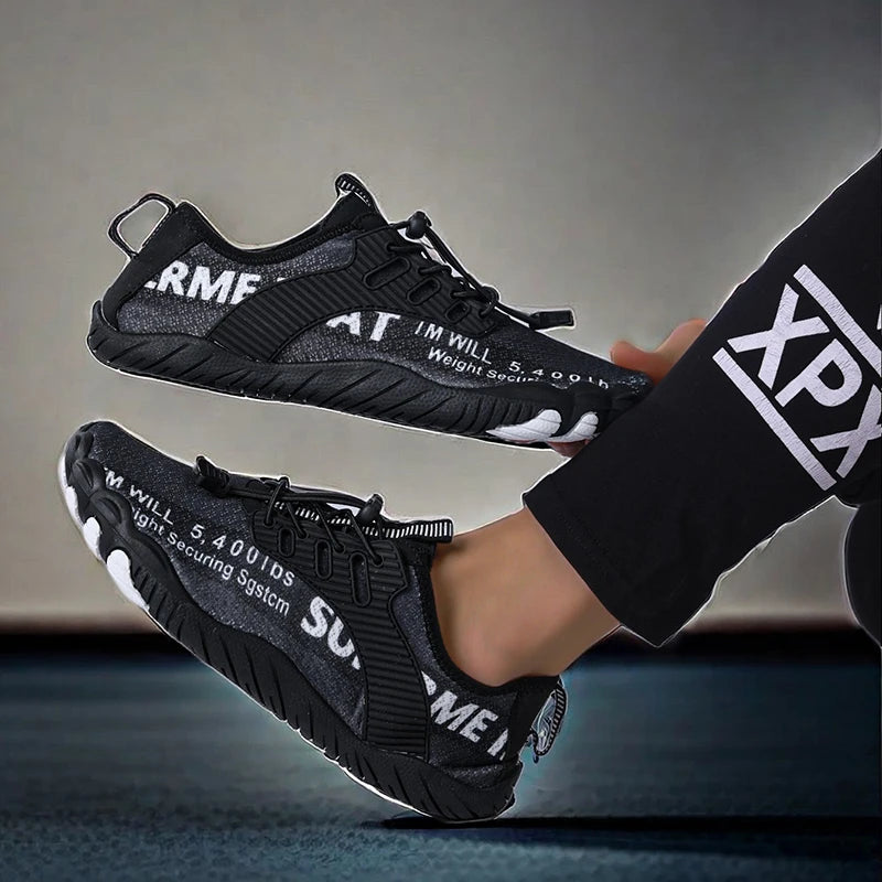 Men's and Women's Non-Slip Beach Shoes, Anti-Cut Water Shoes, Quick-Drying Water Shoes, Swimming and River-Tracing Shoes, Outdoor Climbing, Jump Rope, Mountaineering, Fitness and Sports Training Shoes - Sun Studio
