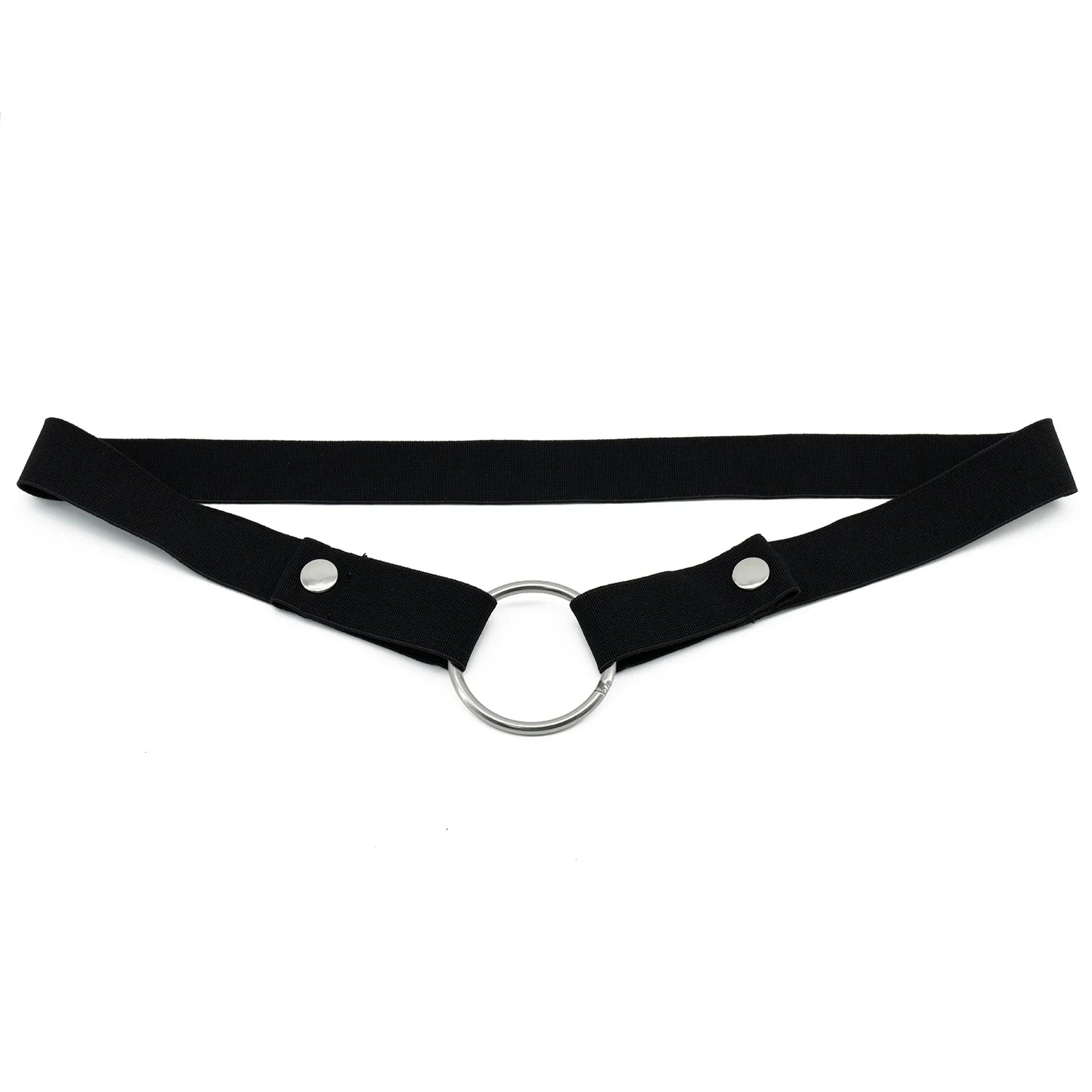 Wide Comfort Men's Chastity Lock Auxiliary Strap with Double-Directional Fixing Strap, Three-Directional Restraint CB Lock and E - Sun Studio