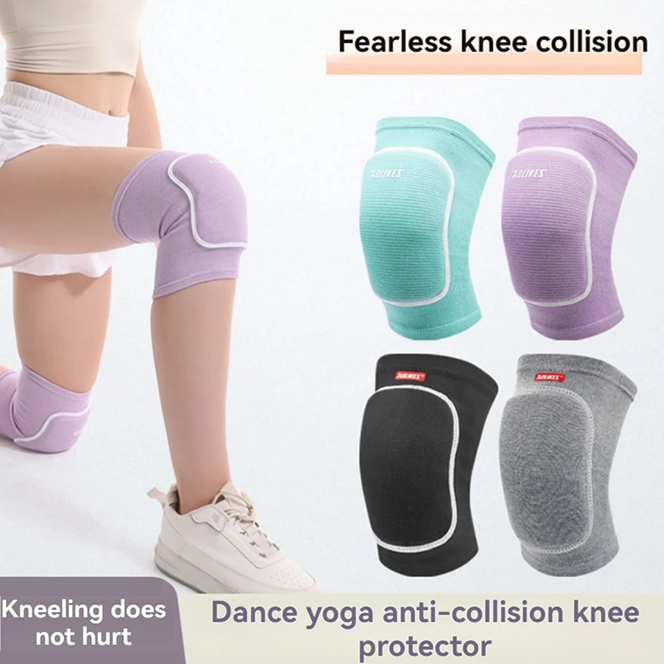 AOLIKES Volleyball Knee Pads,Knee Pads for Women,Men,Knee Brace for Basketball Volleyball Football Dance Yoga Tennis Running - Sun Studio