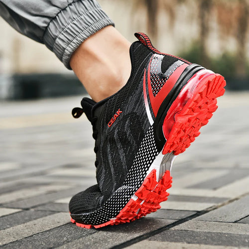 2025 Men's Casual Trainers Shoes Fashionable Sports Comfortable and Breathable Running Shoes Large Size 48 High Top Board Shoes - Sun Studio