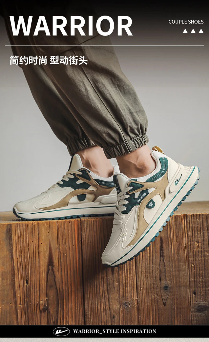 Comfortable And Breathable Sports Shoes For Men's New Spring And Autumn Style Ins Trendy Leisure Hong Kong Style Running Travel - Sun Studio