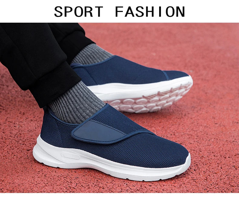 Winter Women Orthopedics Wide Feet Swollen Walking Casual Shoes Thumb Eversion Adjusting Soft Comfortable Diabetic Man Shoes - Sun Studio
