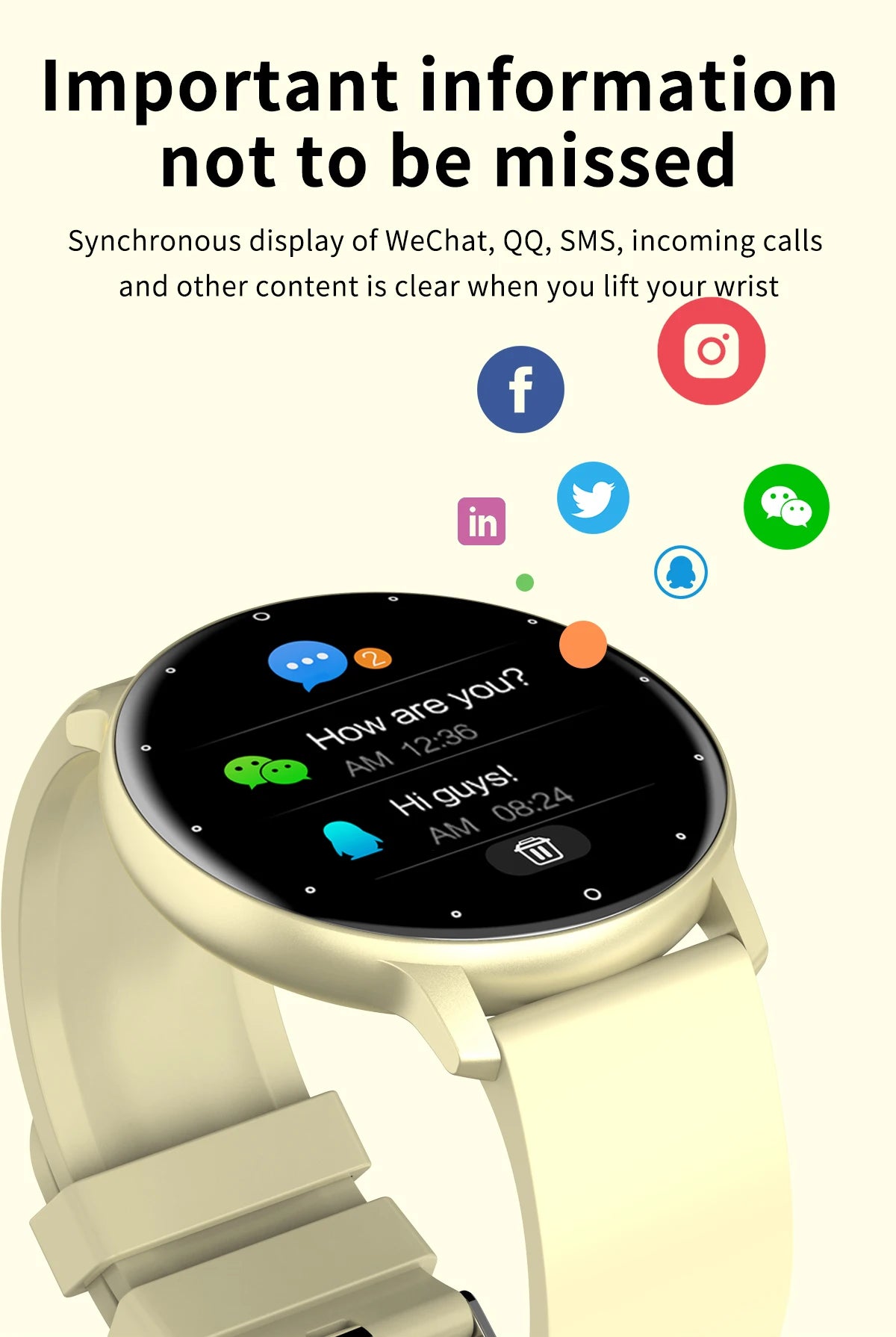 LIGE New Smart Watch Men Sports Fitness Watches Heart Rate Full Touch Screen Bluetooth Call 2026 New Ultra Light Smartwatch Men - Sun Studio