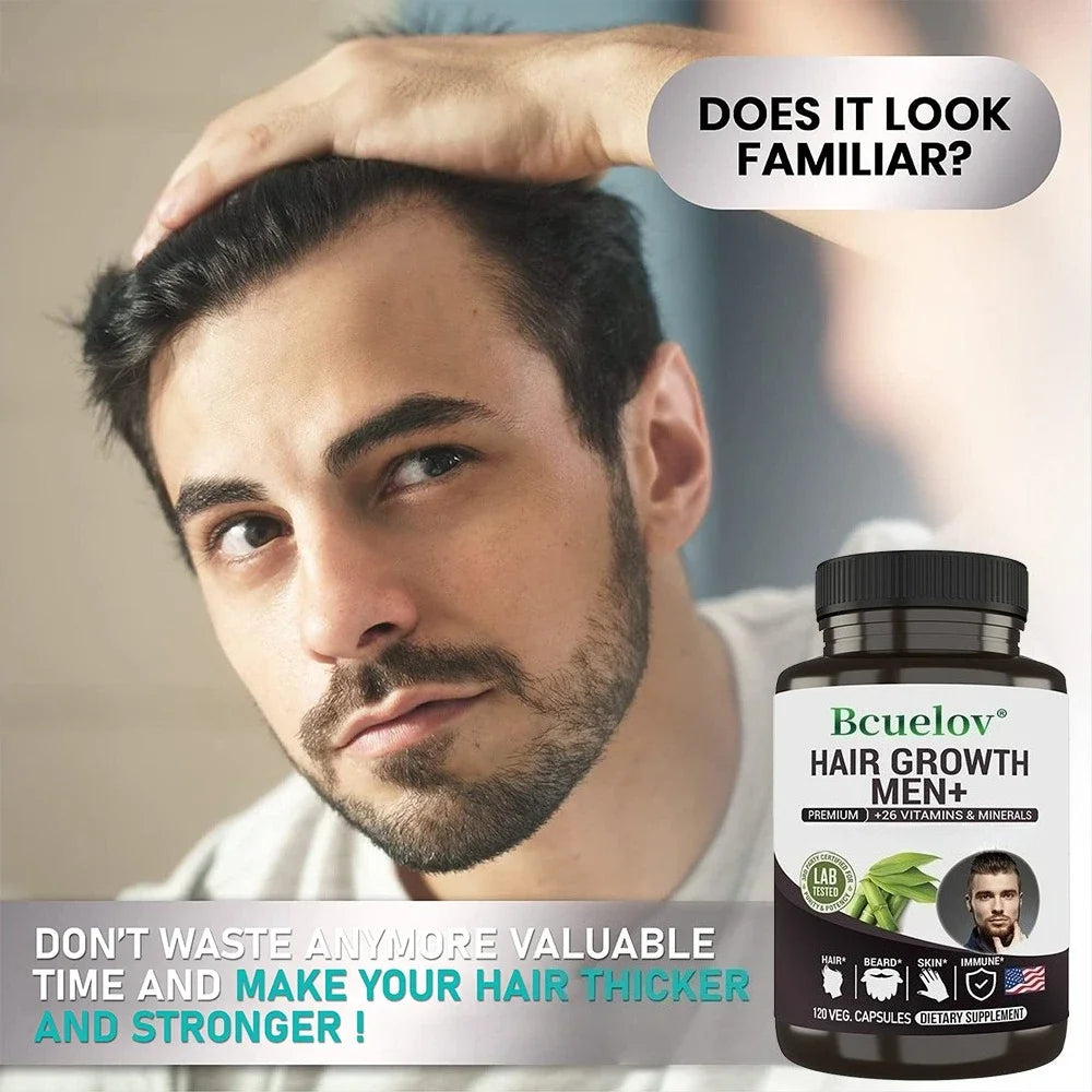 Men's Multivitamin Supplement - Supports Men's Multivitamin with Vitamins A, C, D, E & B12, Zinc, Calcium, Magnesium and More - Sun Studio