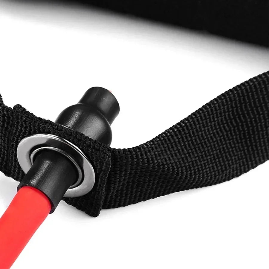 5 Levels Resistance Bands with Handles Men Yoga Pull Rope Elastic Fitness Exercise Tube Band for Home Workouts Strength Training - Sun Studio
