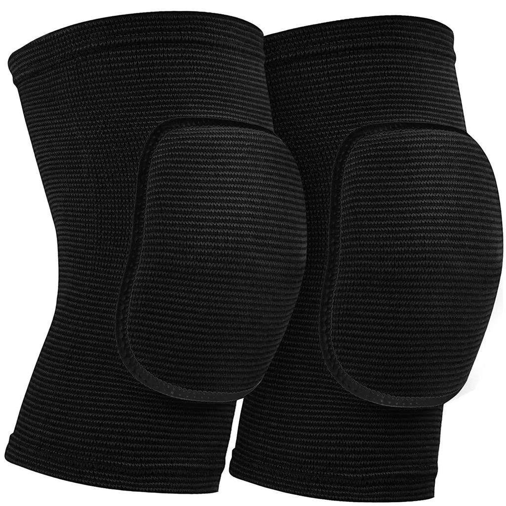 WorthWhile Dancing Knee Pads for Volleyball Yoga Women Kids Men Patella Brace Support EVA Kneepad Fitness Protector Work Gear - Sun Studio