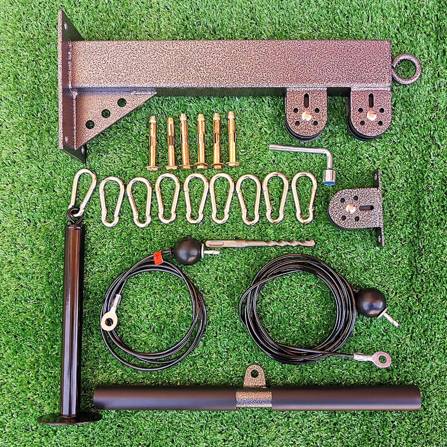 Fitness Wall Mounted Pulley System, Weight Cable Pulley System, Suitable For Gym Strength Training, LAT Pull Down, Fitness - Sun Studio