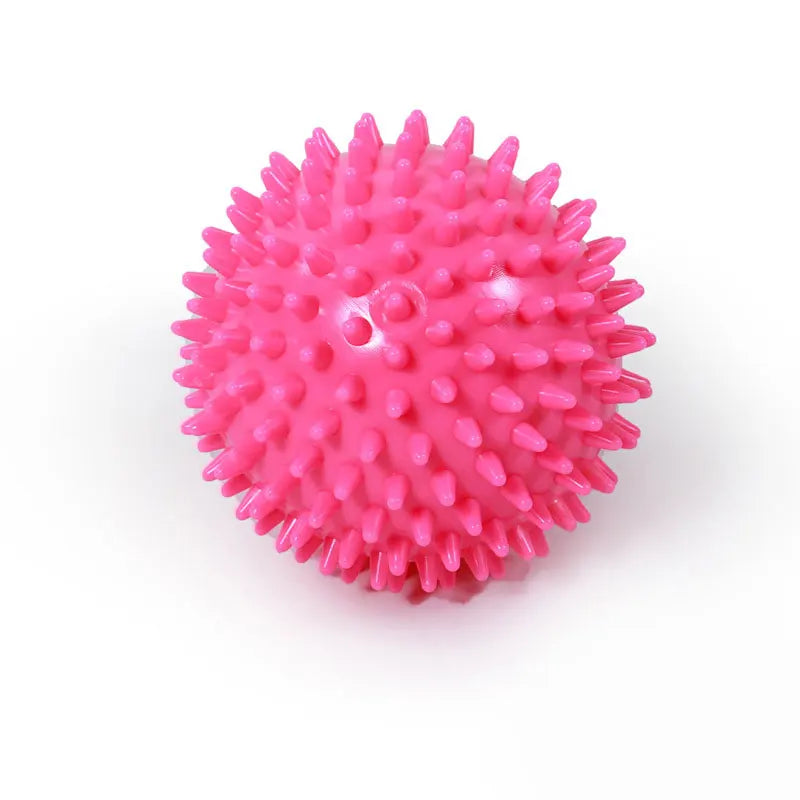 9cm PVC Spiky Massage Yoga Ball Trigger Point Sport Fitness Hand Foot Pain Stress Relief Muscle Relax Unisex Stab Massage Ball - Sun Studio
