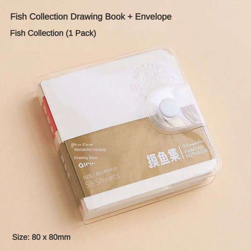 Multiple Specificacations WaterColor Sketchbook 58 Sheet Thickening 200g Drawing Notebook for Drawing Painting Book Art Supplies - Sun Studio