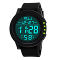 YIKAZE Men's Sports Watch luminous Waterproof Alarm Clock Man Digital Watches Multifunction Military Electronic Wristwatch - Sun Studio
