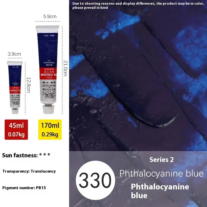 45ml Oil Paint Transparent Tube Fast Drying White Gold Silver Professional Color Painting Supplies For Artists Student Beginners