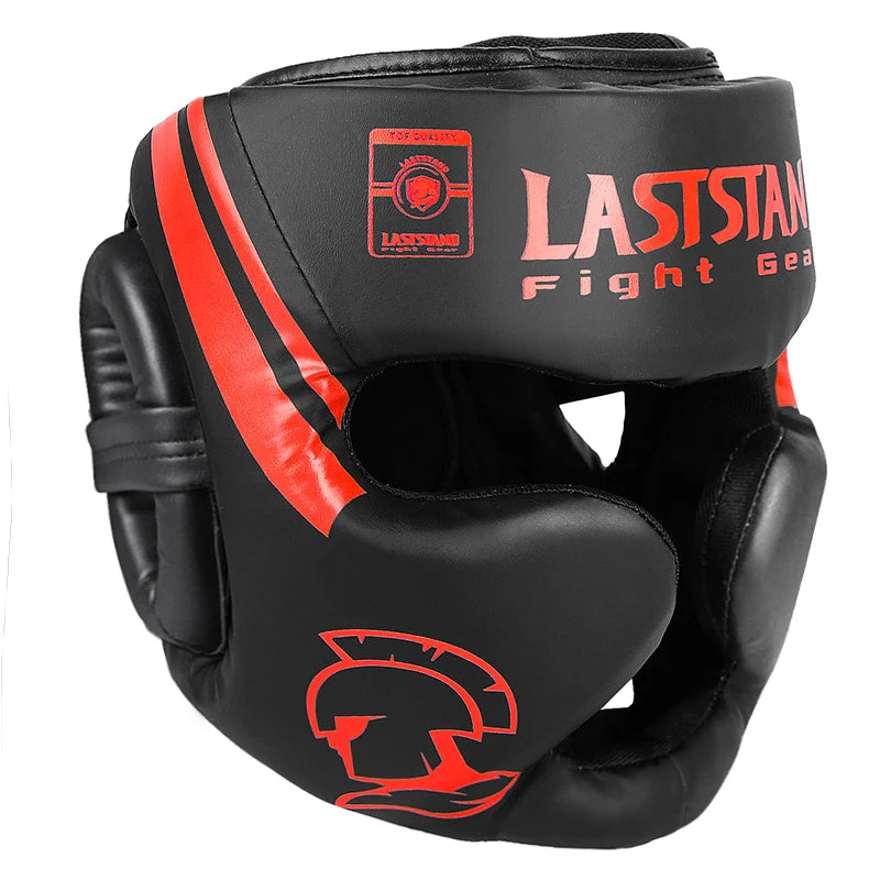 Kick Boxing Helmet for Men Women PU Karate Muay Thai Guantes De Boxeo Free Fight MMA Sanda Training Adults Kids Equipment - Sun Studio