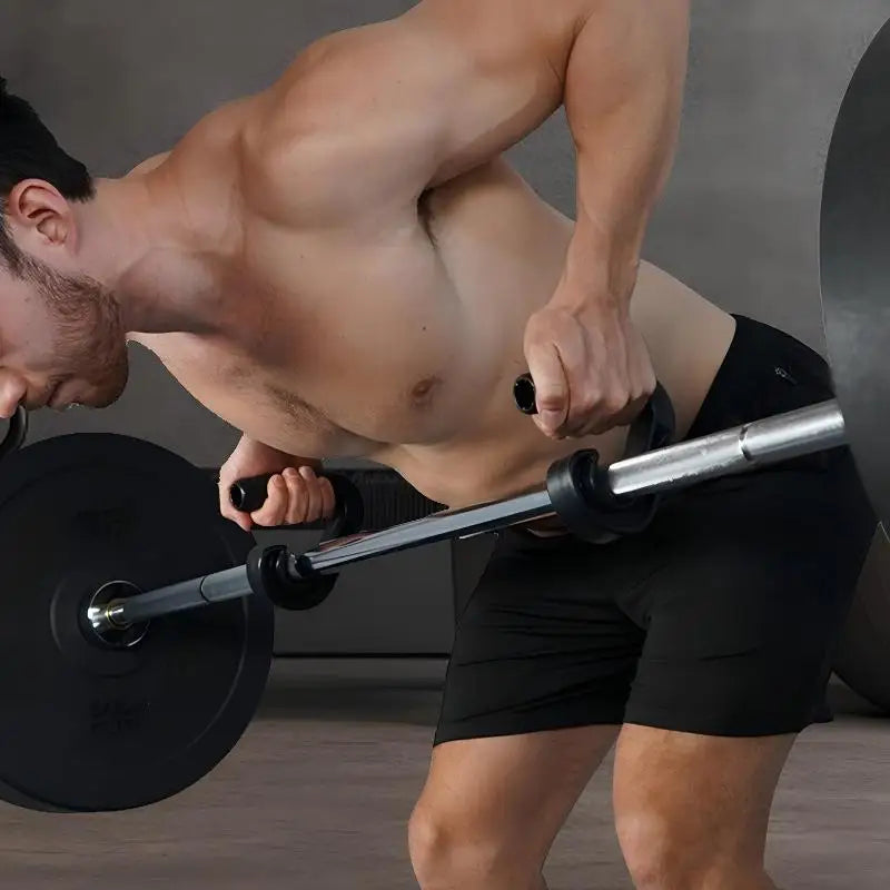 1Pair Gym Use Nylon Grip Bar, Strong Double Hook, Non-slip Design, Durable for both Home and Commercial Use - Sun Studio