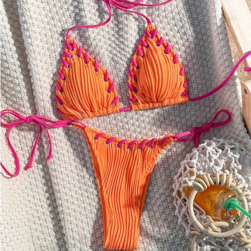 Sexy Bikinis 2026 Women's Swimwear Female Swimsuit For Swimming Wear Bathing Suits Brazilian Bikini Set Beachwear Pool Bather - Sun Studio