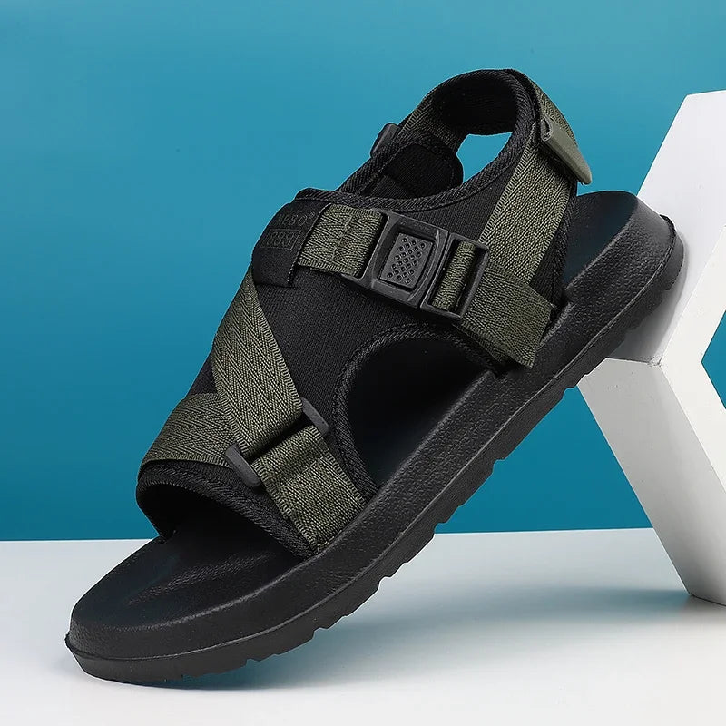 Casual Versatile Trendyy Roman Sandals Non-slip Wear-resistant High-looking Sandals Outdoor Casual Slippers Indoor Sandals Women - Sun Studio